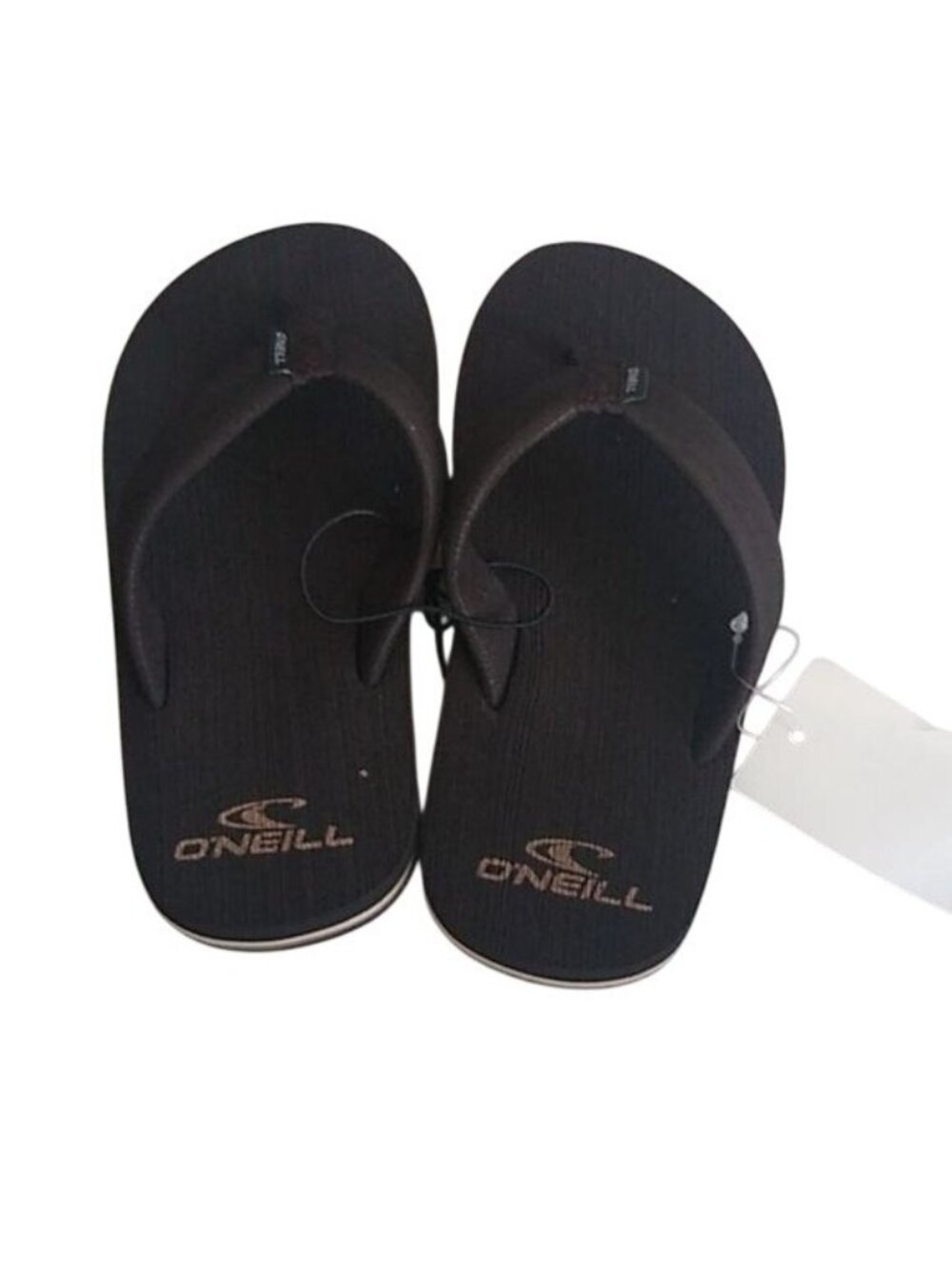 O'Neill Phluff Daddy Dark Brown Flip Flop, Size 11/12 Sandals BOYS SIZING